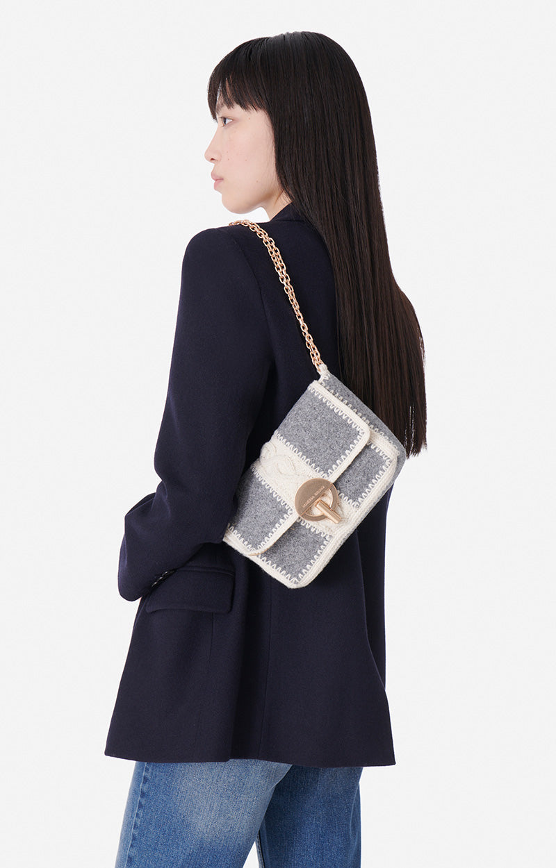 Vanessa Bruno Bolso Sac a Rabat gris