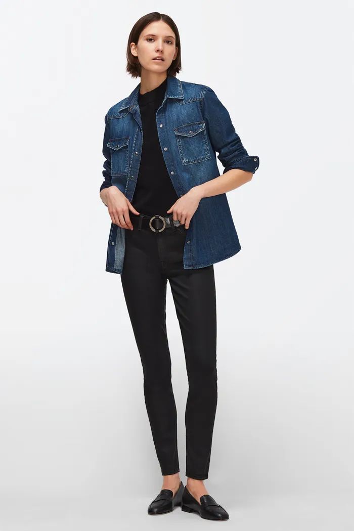 7 for all Mankind skinny coated slim illusion - The Class Room