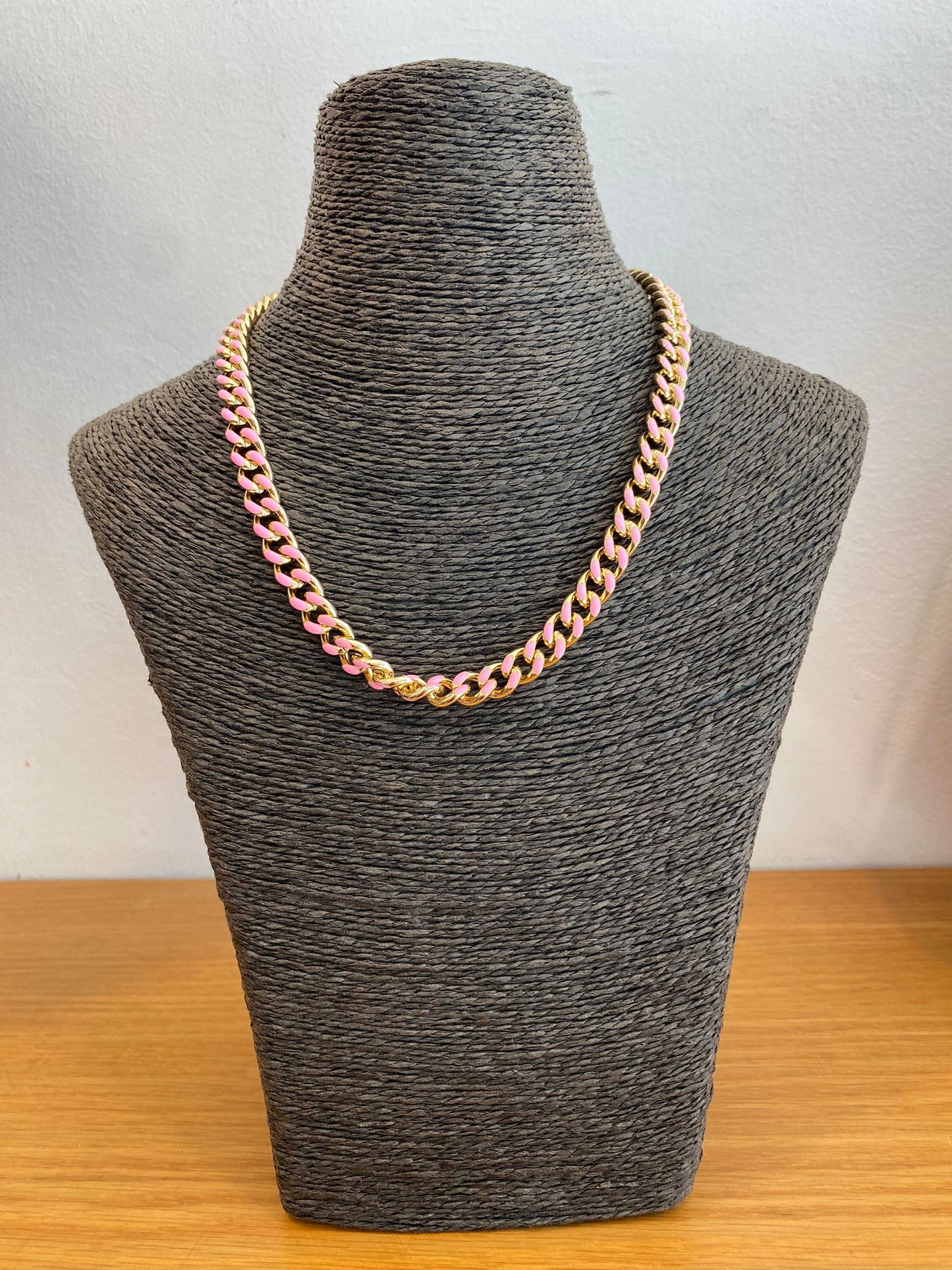 Icon Collar Pansar oro/rosa