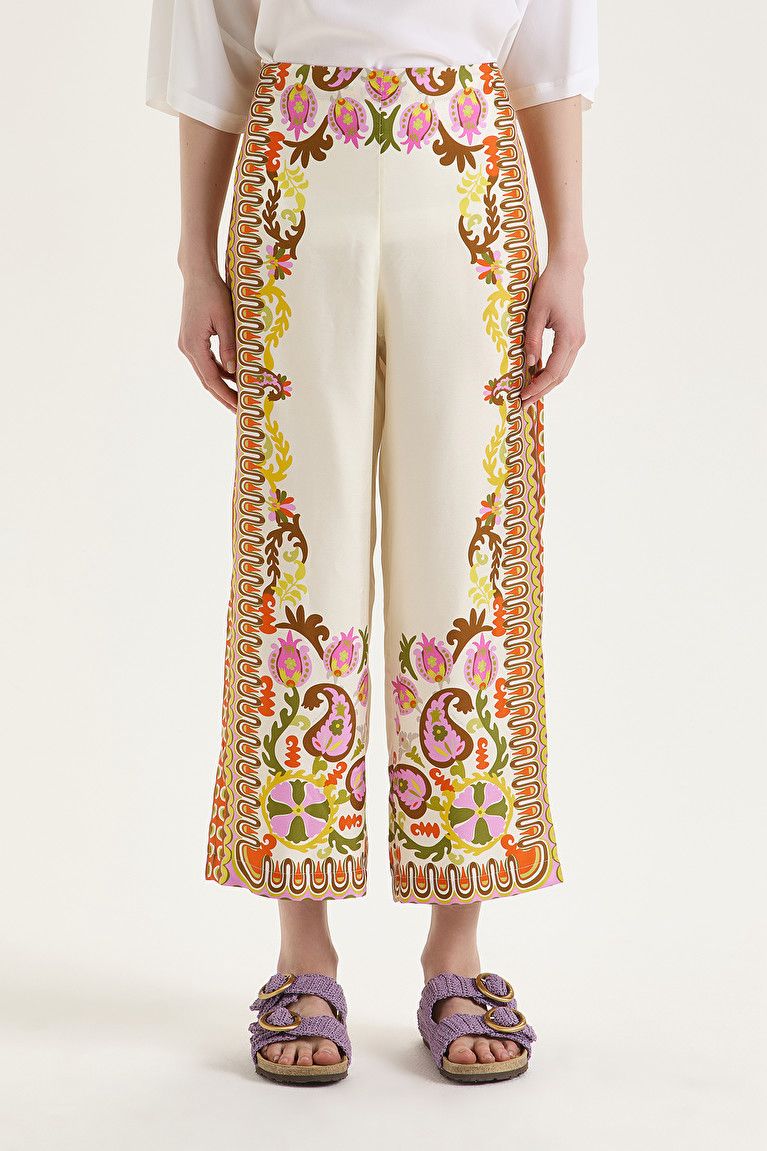 Maliparmi Pantalón collection print