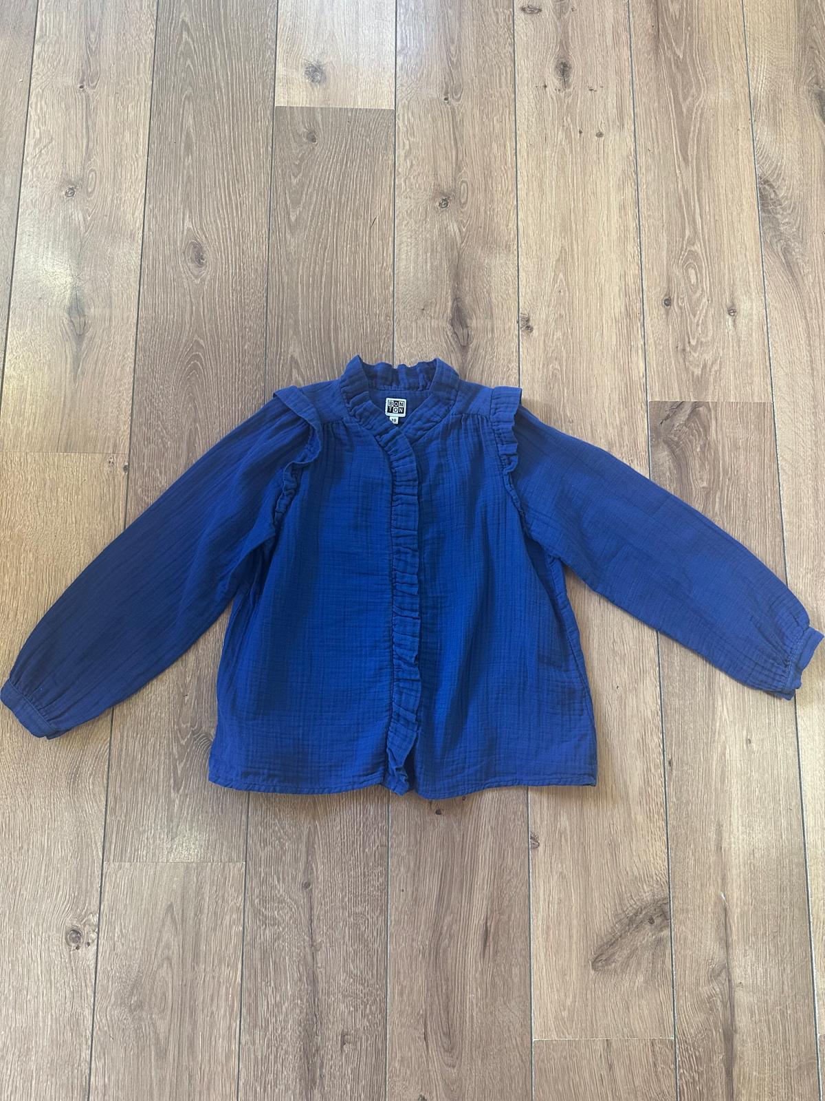 Boton Camisa blue