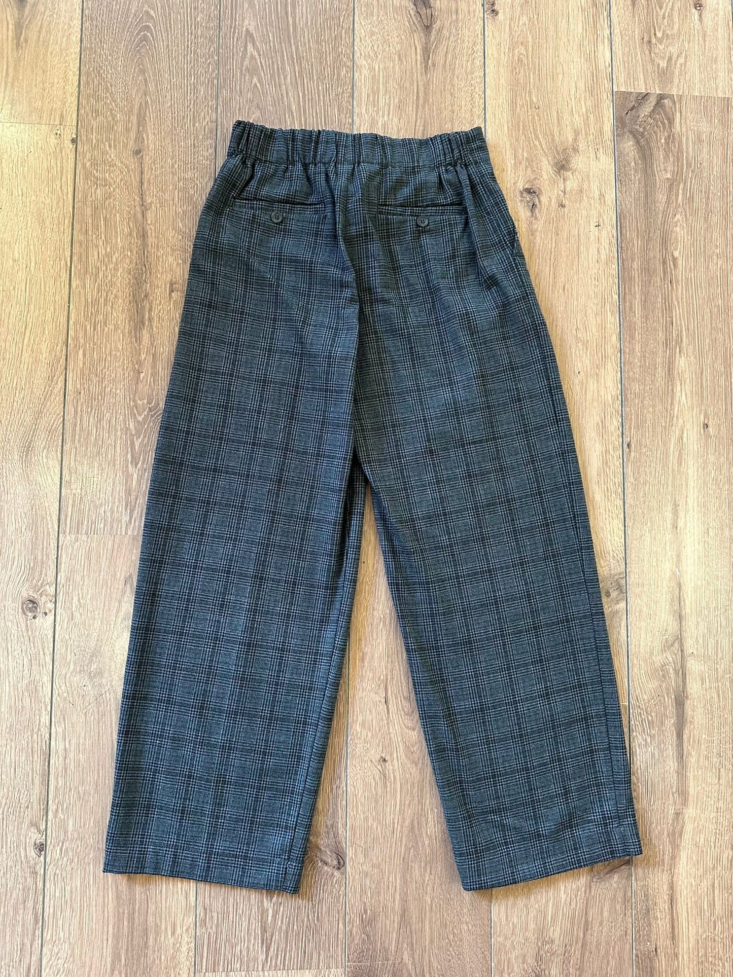 Zara Pantalón ancho cuadros