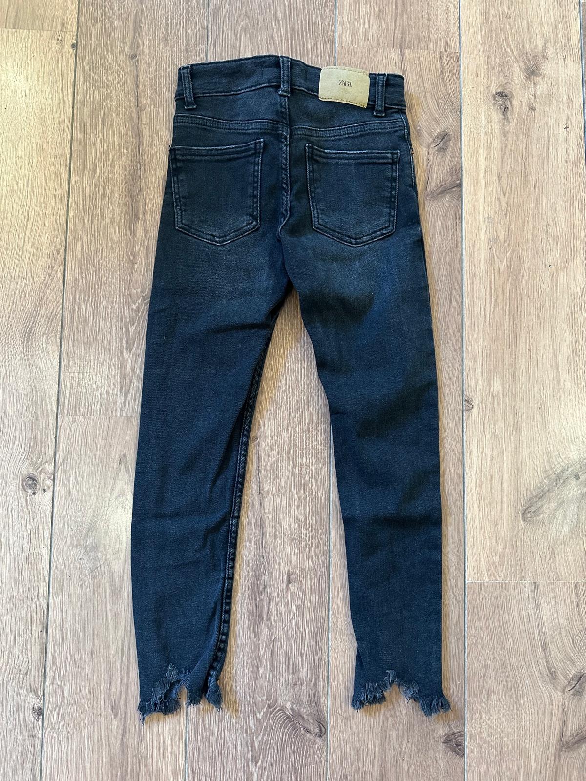 Zara Jeans pitillo negro