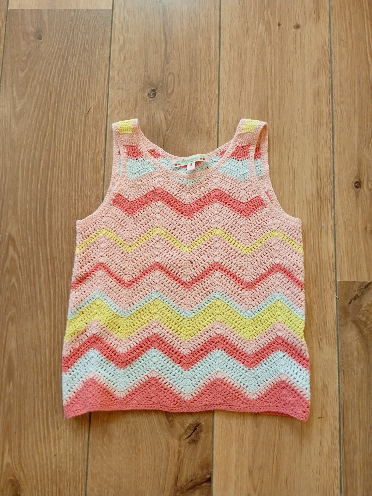 Bonpoint Top Crochet de Niña