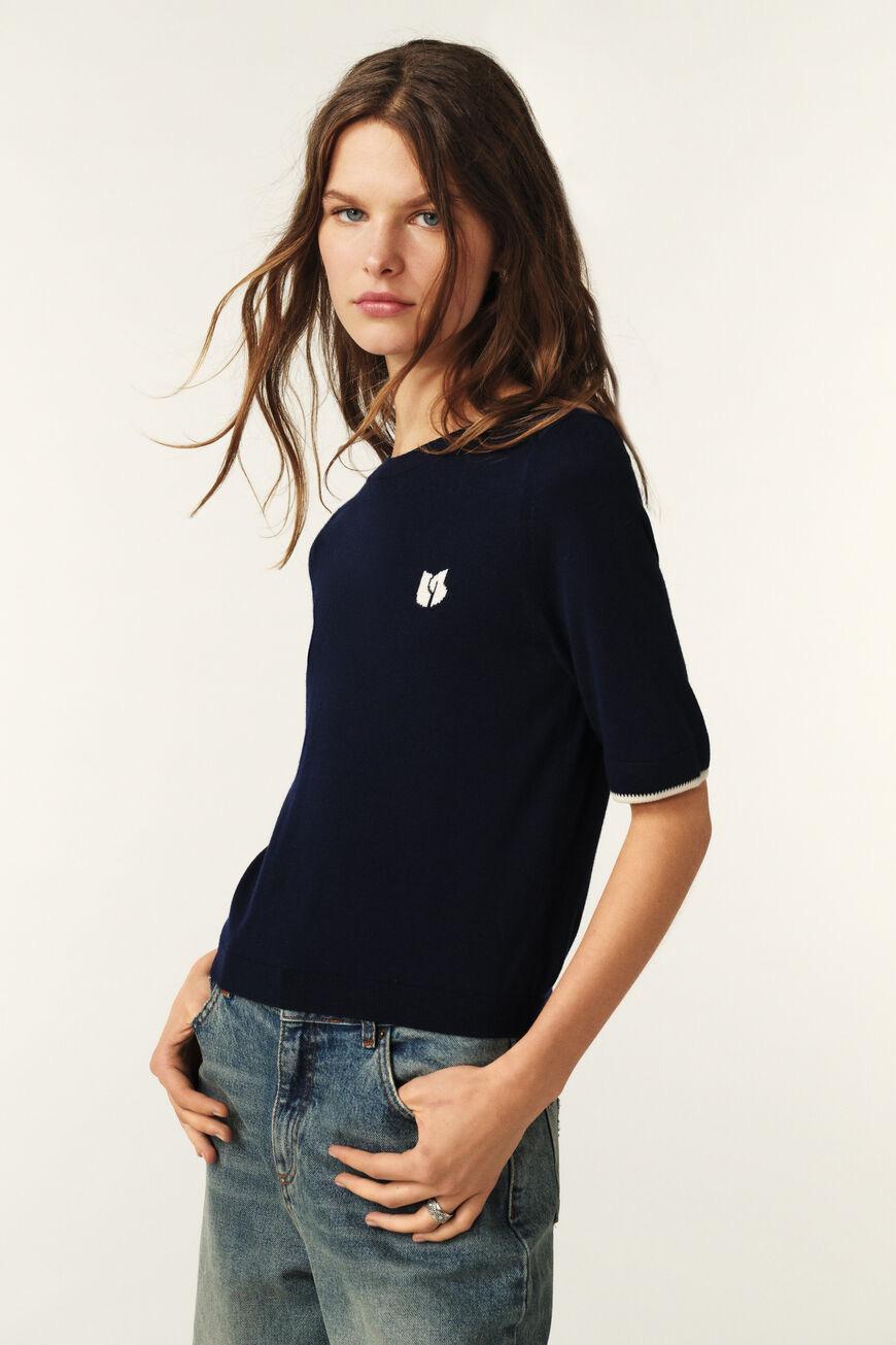 Ba&sh Jersey .Pull Brendo