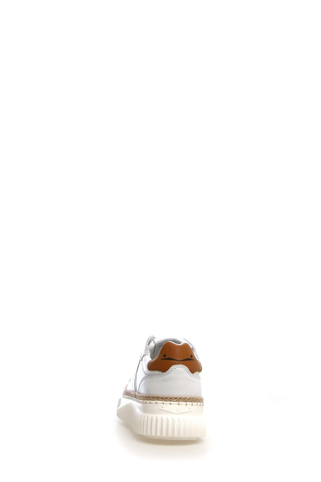 Voile Blanche Sneackers.Lipari White Brown