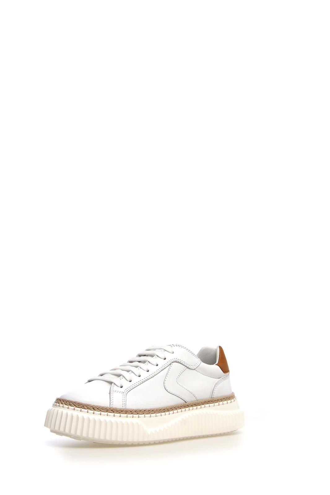 Voile Blanche Sneackers.Lipari White Brown