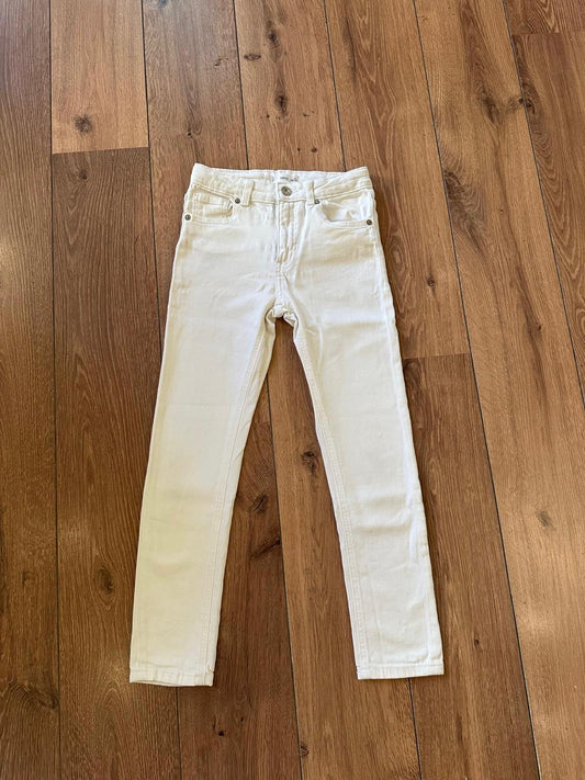 Mango Jeans blancos