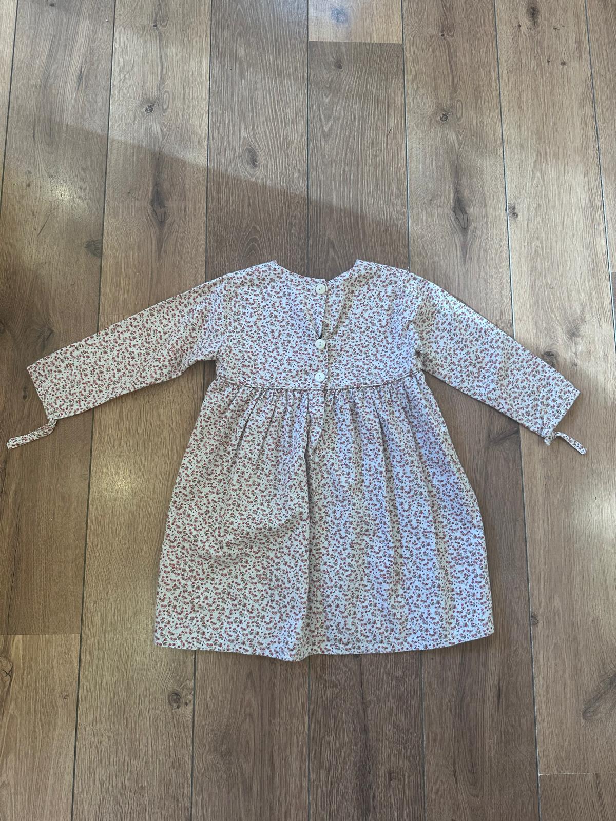 Ribbon Vestido flores