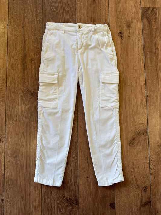 Kocca Pantalón terciopelo blanco
