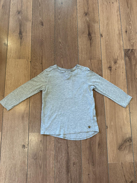 Zara Girls Camiseta gris