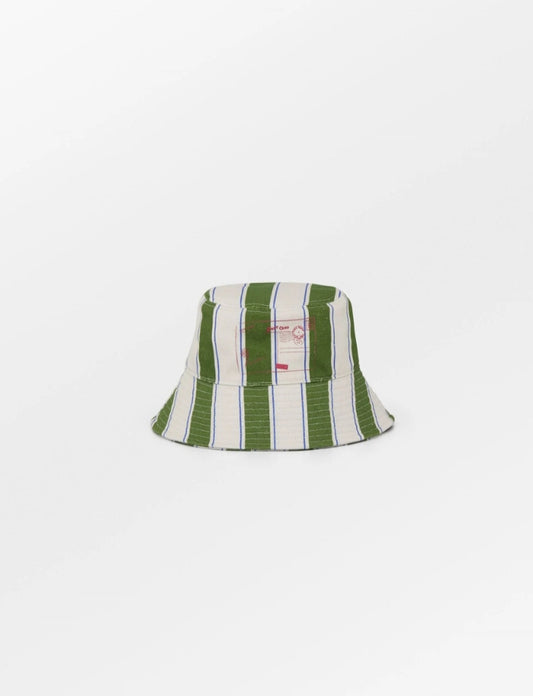 Beck Sondergaard  Sombrero Stripie Canvas Bucket Hat