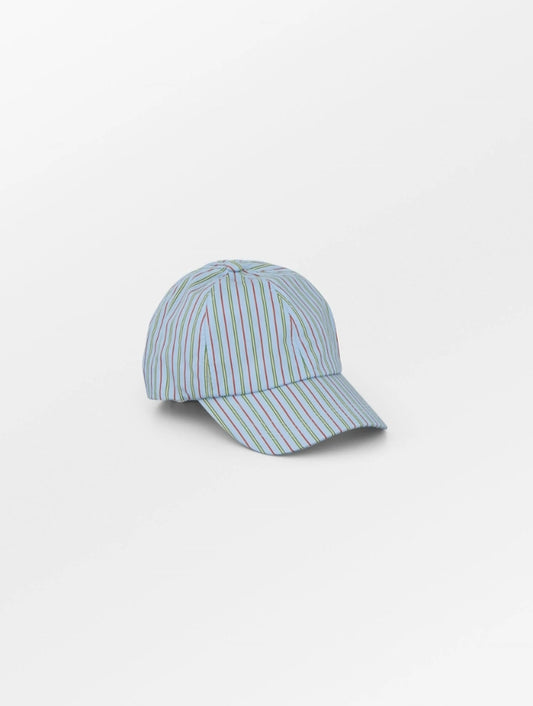 Beck Sondergaard Gorra Stripel cap 1199 Cashmere Blue
